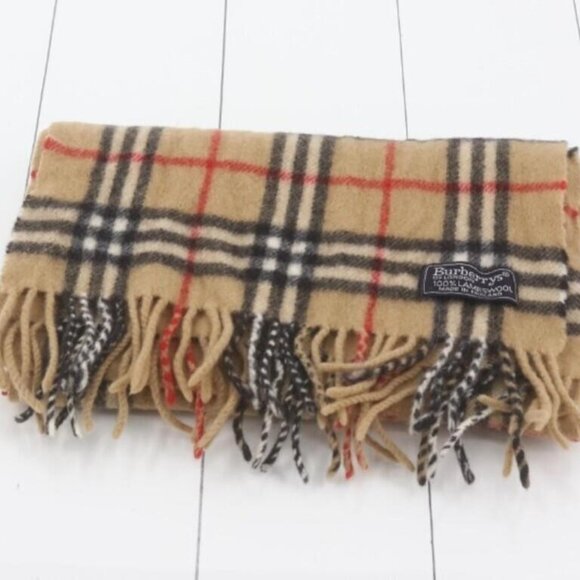 Burberry Lambswool Scarf - Picture 1 of 3